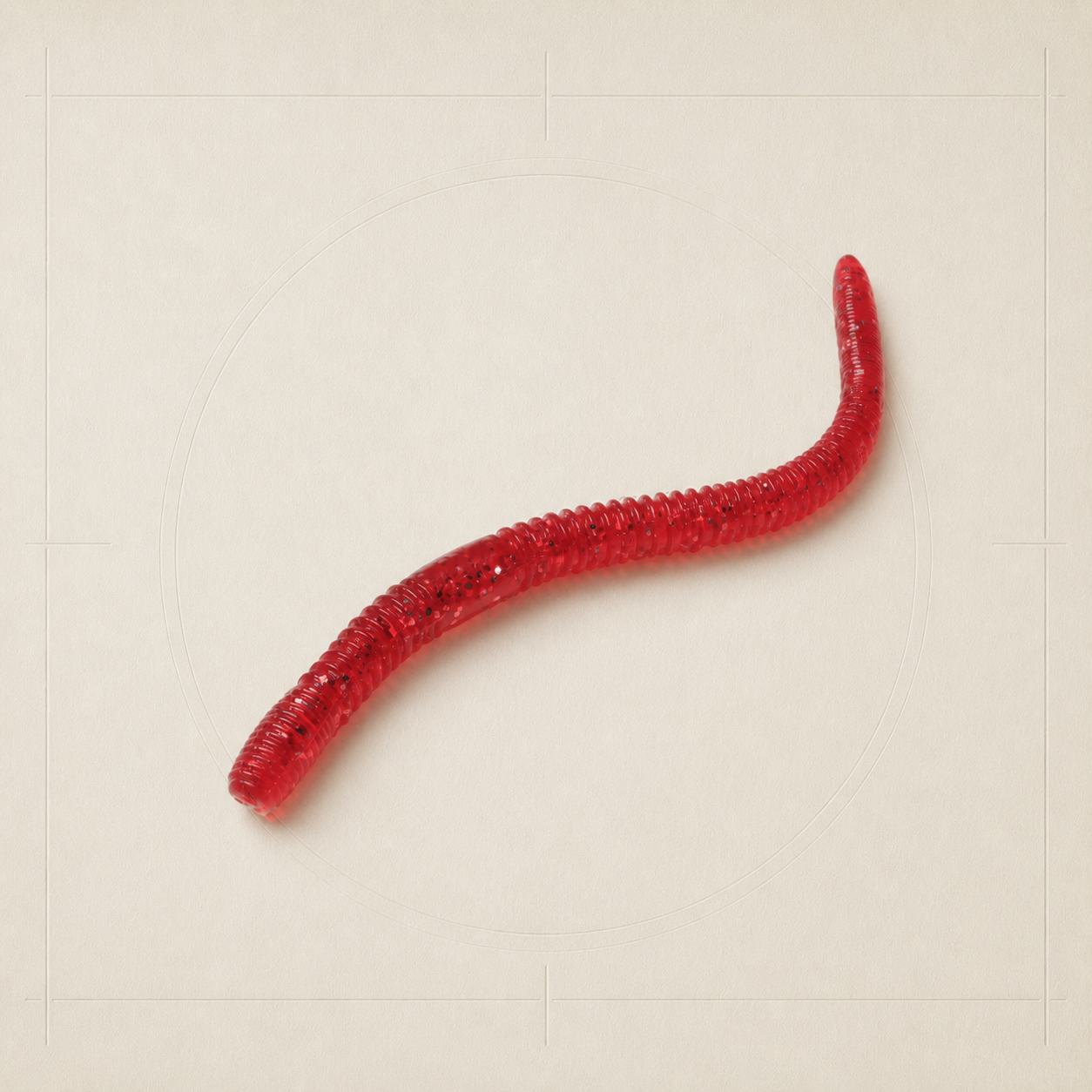 AIGEMA Ribbed Noodle Worm