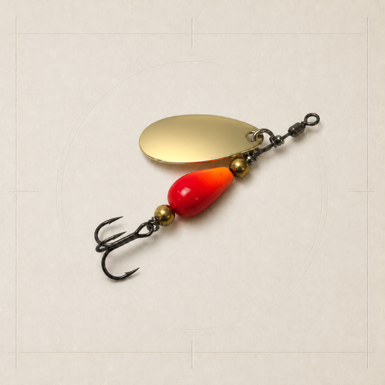 DAIWA Silver Creek Flying Spinner Lure
