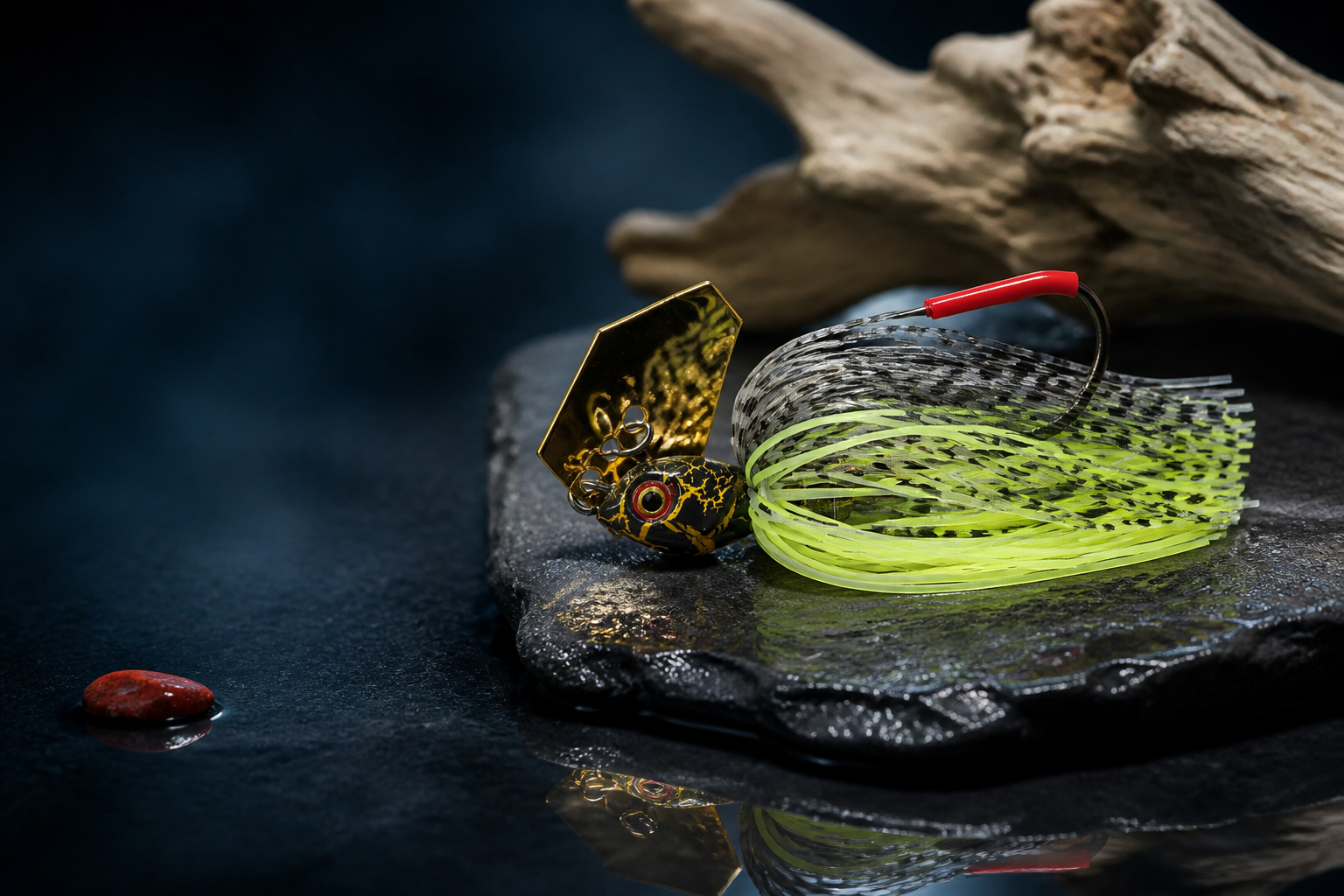 Swin Jig photographed as an Everest Lure field study